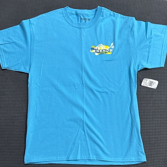 Reel Legends Aqua Yellowfish Tuna Graphic Tee - Picture 2 of 2